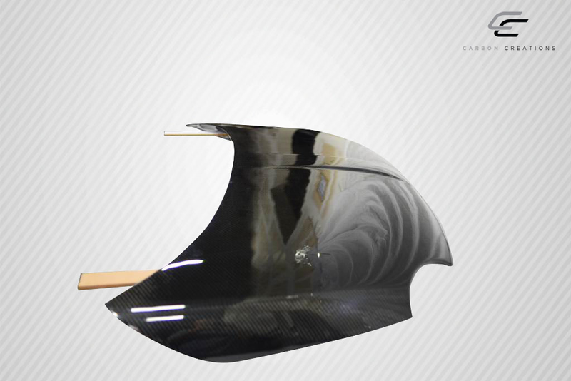 2012-2019 Fiat 500 Carbon Creations DriTech OEM Look Hood - 1 Piece