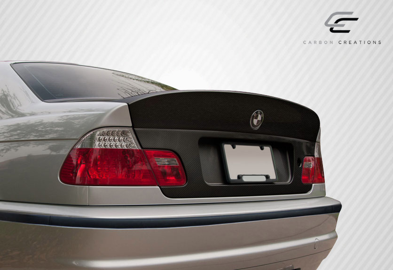 1999-2005 BMW 3 Series E46 4DR Carbon Creations DriTech CSL Look Trunk- 1 Piece