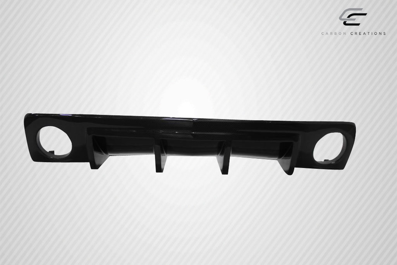 2010-2013 Chevrolet Camaro Carbon Creations DriTech H Sport Rear Diffuser - 1 Piece