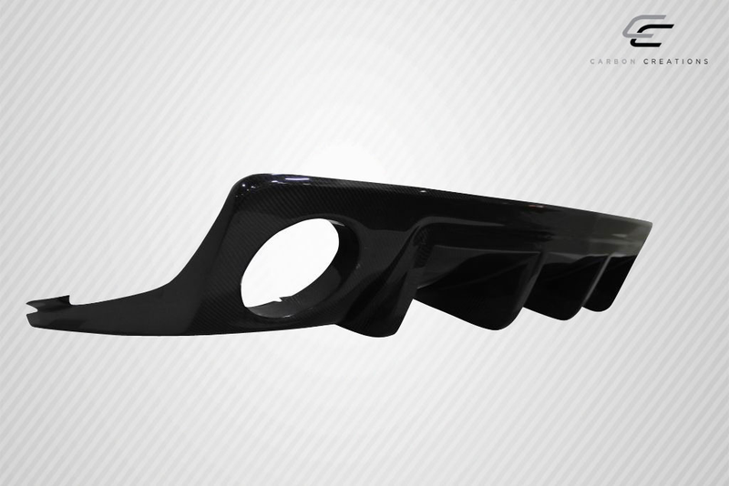 2010-2013 Chevrolet Camaro Carbon Creations DriTech H Sport Rear Diffuser - 1 Piece