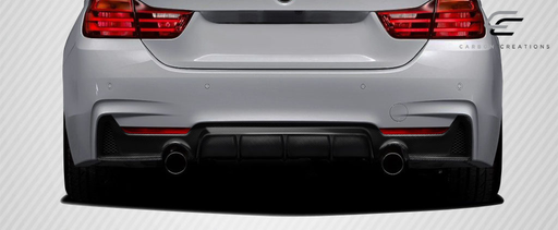 2014-2020 BMW 4 Series F32 Carbon Creations DriTech M Performance Look Rear Diffuser - 1 Piece (S)
