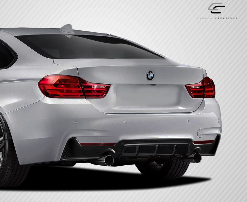 Diffuseur arrière BMW Série 4 F32 Carbon Creations DriTech M Performance Look 2014-2020 - 1 pièce (S)
