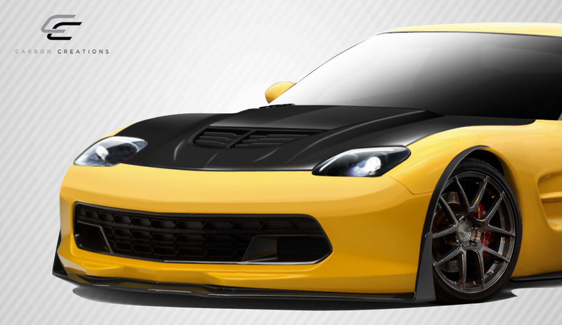 1997-2004 Chevrolet Corvette C5 Carbon Creations DriTech Stingray Z Hood- 1 Piece