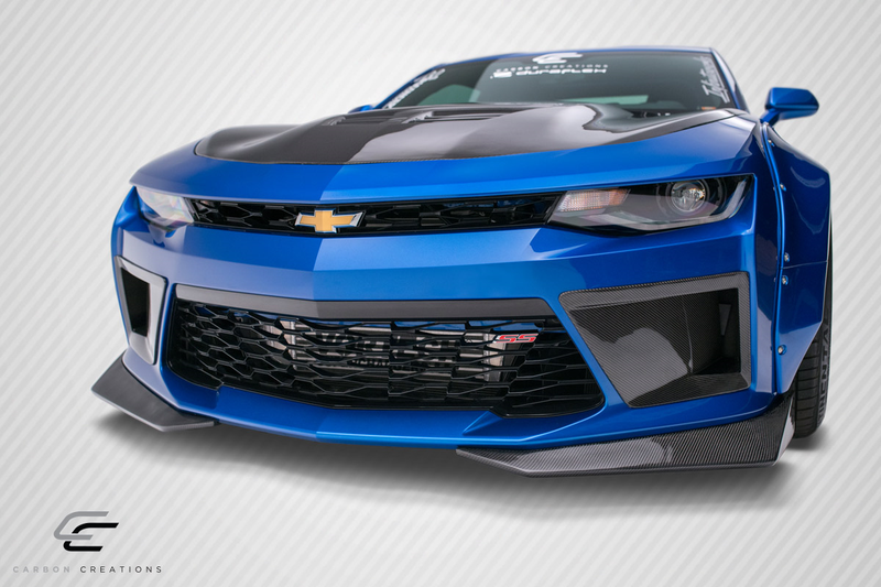 2016-2018 Chevrolet Camaro Carbon Creations DriTech Grille avant Splitters - 2 pièces