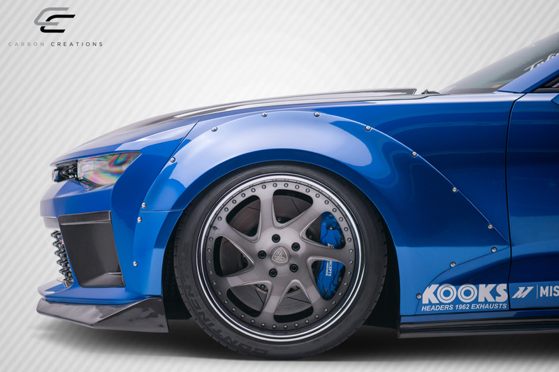 2016-2023 Chevrolet Camaro Carbon Creations DriTech Grid Hood - 1 Piece