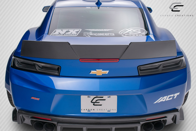 2016-2023 Chevrolet Camaro Carbon Creations Aileron d'aile arrière DriTech Grid - 1 pièce