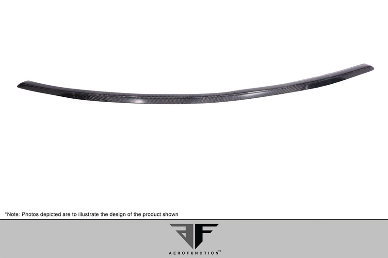 2003-2010 Bentley Continental GT GTC Carbon AF-2 Front Lip Spoiler ( CFP ) - 1 Piece ( Must be used with Carbon AF-2 Front Bumper)