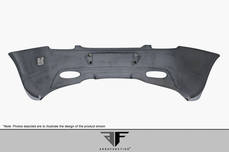 2003-2010 Bentley Continental GT GTC AF-2 Rear Bumper ( GFK ) - 1 Piece