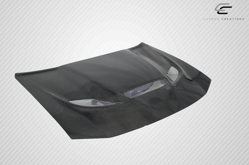 2006-2010 Dodge Charger Carbon Creations DriTech Hellcat Look Hood - 1 Piece