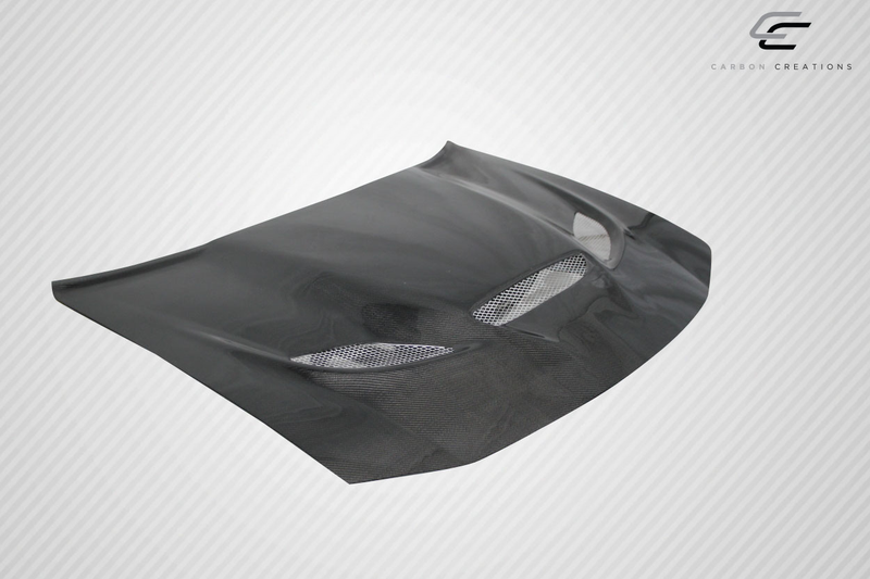 2006-2010 Dodge Charger Carbon Creations DriTech Hellcat Look Hood - 1 Piece