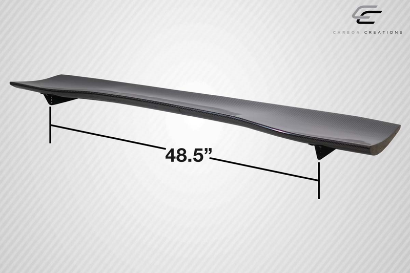 Kit complet d'aile courte Universal 62" Carbon Creations DriTech VRX V1 - 9 pièces - Comprend une pale VRX Air Foil (113235) des supports d'aile VRX (113242) des embouts VRX Wing V1 (113245) un kit de matériel VRX (115111)