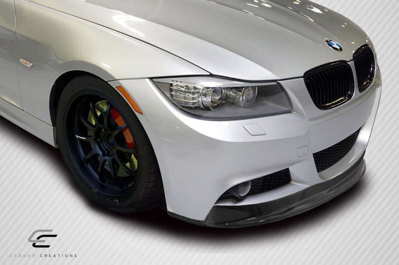 2009-2011 BMW 3 Series E90 4DR Carbon Creations AK-M Front Lip Spoiler - 1 Piece( M sport front bumper only)