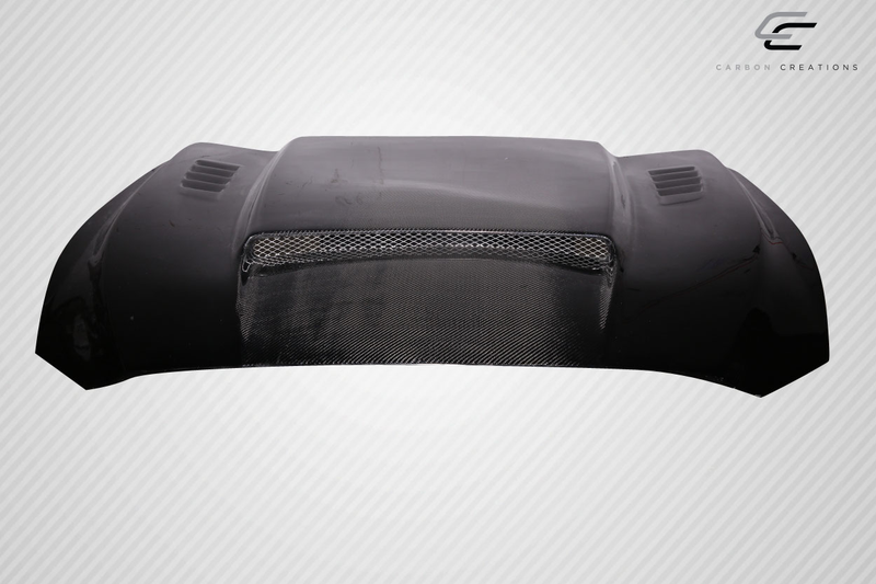 2015-2017 Ford Mustang Carbon Creations CVX V2 Hood - 1 Piece