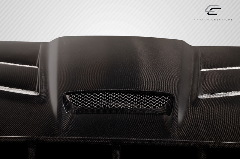 2014-2021 Toyota Tundra Carbon Creations Viper Look Hood - 1 Piece