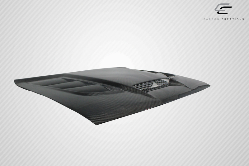 2008-2023 Dodge Challenger Carbon Creations Viper Look Hood - 1 Piece