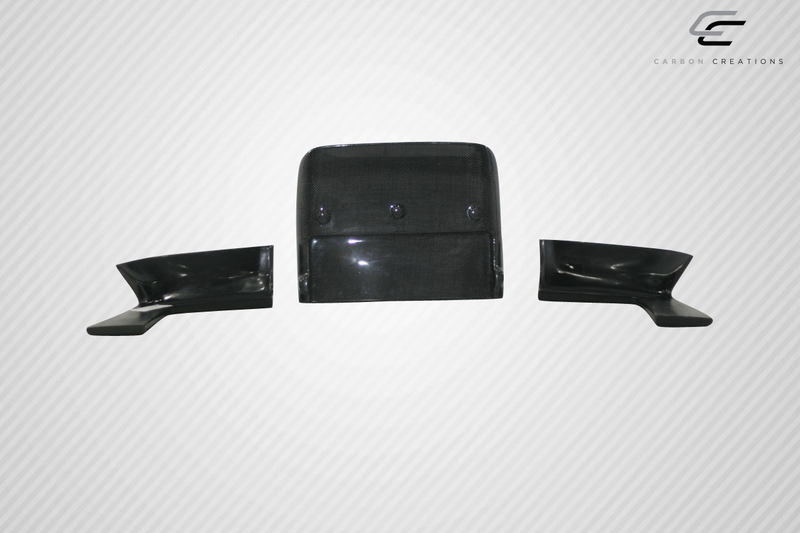 2008-2015 Infiniti G Coupe G37 Q60 Carbon Creations LBW Rear Diffuser - 3 Piece