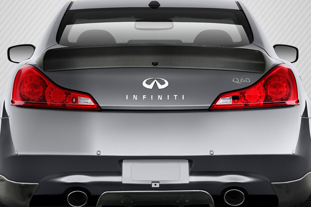 2008-2015 Infiniti G Coupe G37 Q60 Carbon Creations LBW Rear Wing Spoiler - 1 Piece