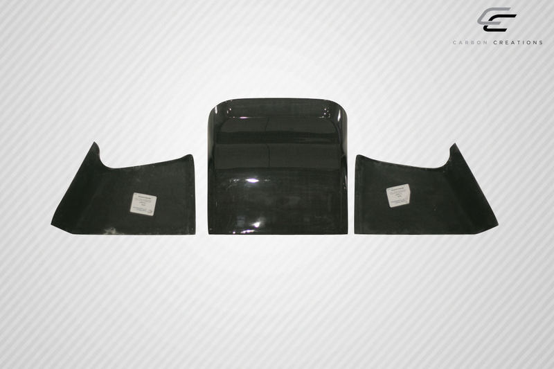 2003-2008 Nissan 350Z Z33 Carbon Creations RBS Rear Diffuser - 3 Piece