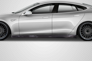 2012-2023 Tesla Model S Carbon Creations UTech Side Skirts - 2 Piece
