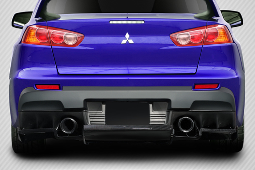 2008-2015 Mitsubishi Lancer Evolution 10 Carbon Creations VR-S Rear Diffuser - 1 Piece