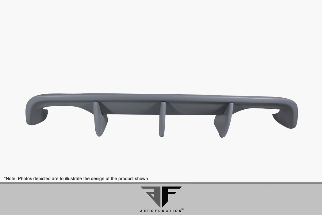 2014-2020 BMW 4 Series F32 AF-1 Wide Body Rear Diffuser ( GFK ) - 4 Piece ( Must be used with Couture M4 Look Rear Bumper ) (S)