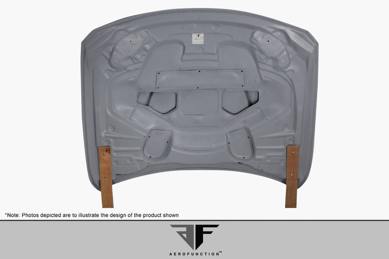 2012-2018 BMW 3 Series F30 / 2014-2020 4 Series F32 AF-1 Hood ( GFK ) - 1 Piece