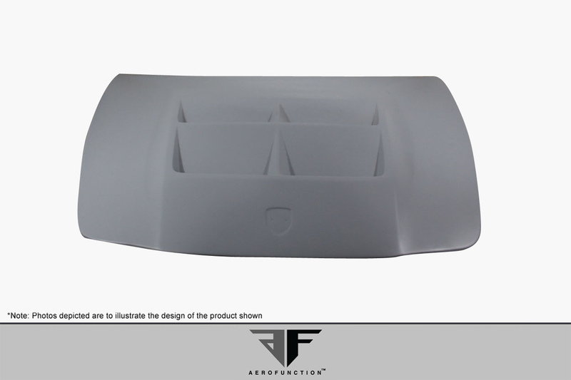 2010-2015 Porsche Panamera AF-1 Hood ( GFK ) - 1 Piece
