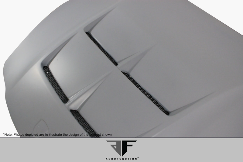 2010-2015 Porsche Panamera AF-1 Hood ( GFK ) - 1 Piece