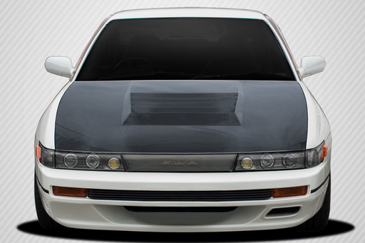 1989-1994 Nissan Silvia S13 Carbon Creations D-1 Hood - 1 Piece