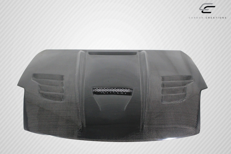 2003-2006 Nissan 350Z Z33 Carbon Creations Vader Hood - 1 Piece