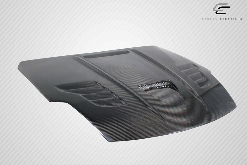 2003-2006 Nissan 350Z Z33 Carbon Creations Vader Hood - 1 Piece
