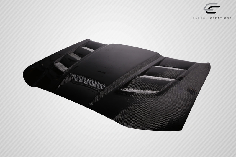 2005-2011 Toyota Tacoma Carbon Creations Viper Look Hood - 1 Piece