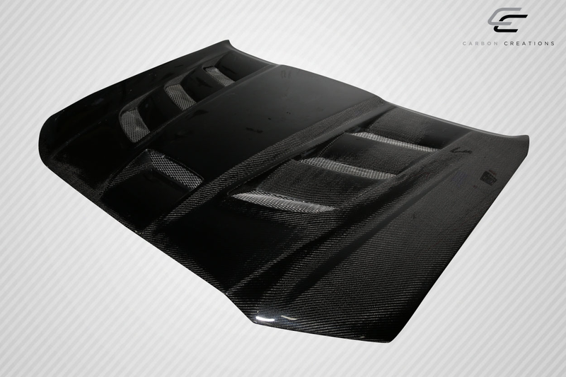 2012-2015 Toyota Tacoma Carbon Creations Viper Look Hood - 1 Piece