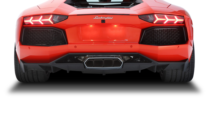 2011-2017 Lamborghini Aventador AF-1 Rear Diffuser ( GFK ) - 1 Piece (S)