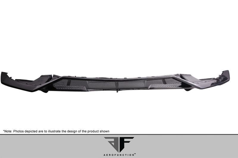 2011-2017 Lamborghini Aventador Carbon AF-1 Rear Diffuser ( CFP ) - 1 Piece