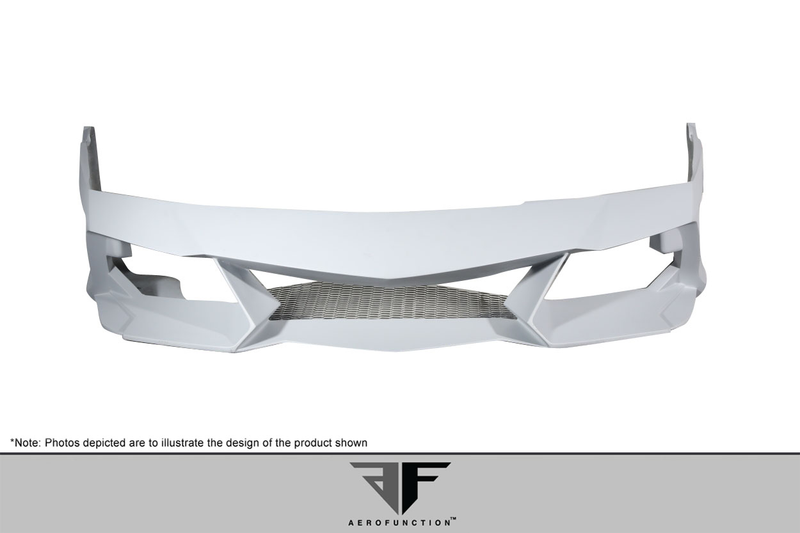 2009-2013 Lamborghini Gallardo AF-3 Front Bumper ( GFK ) - 1 Piece