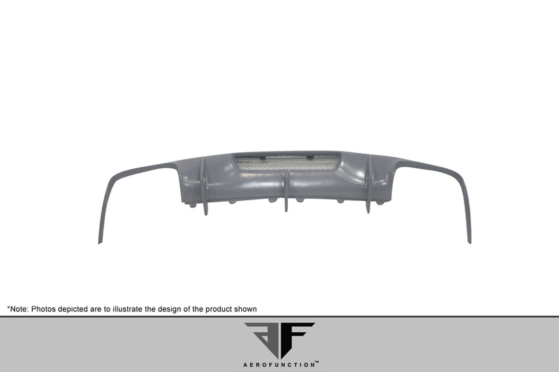 Diffuseur arrière Mercedes W218 CLS63 AF-1 2012-2018 (GFK) - 1 pièce