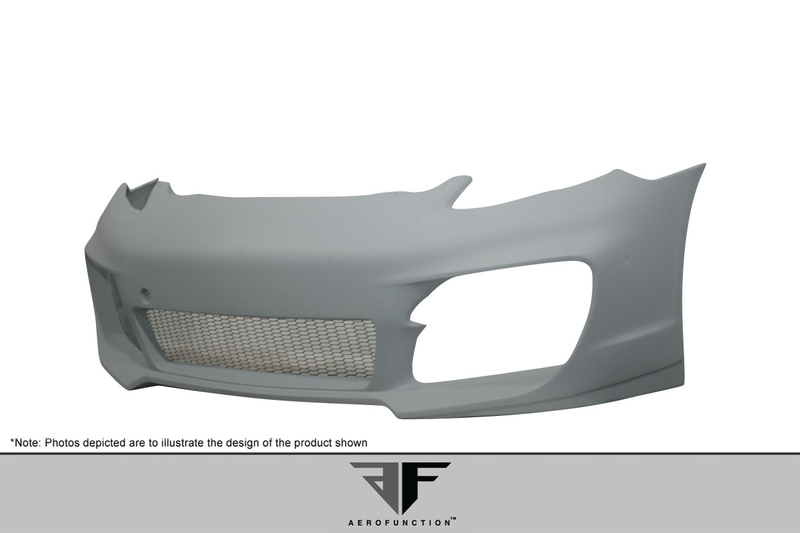 2010-2013 Porsche Panamera AF-2 Front Bumper ( GFK ) - 1 Piece