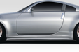 2003-2008 Nissan 350Z Z33 Couture Polyurethane AM-S GT Side Skirts - 2 Piece