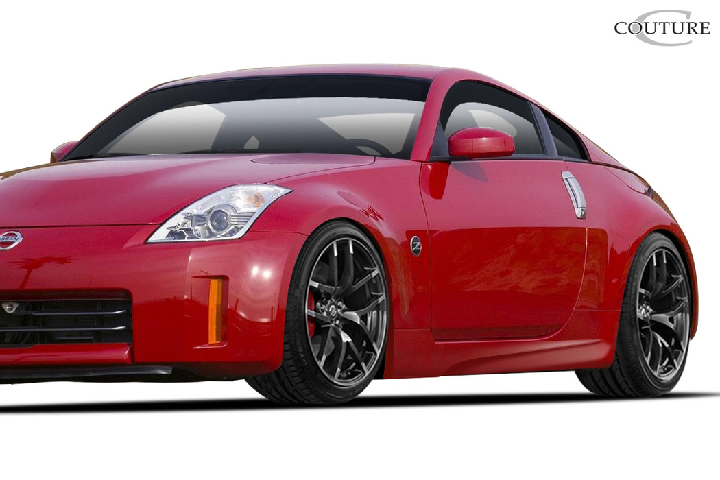 2003-2008 Nissan 350Z Z33 Couture Polyurethane AM-S GT Side Skirts - 2 Piece