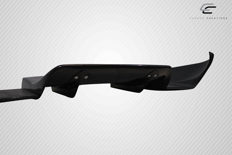 2015-2023 Dodge Challenger Carbon Creations Circuit Rear Diffuser - 3 Piece