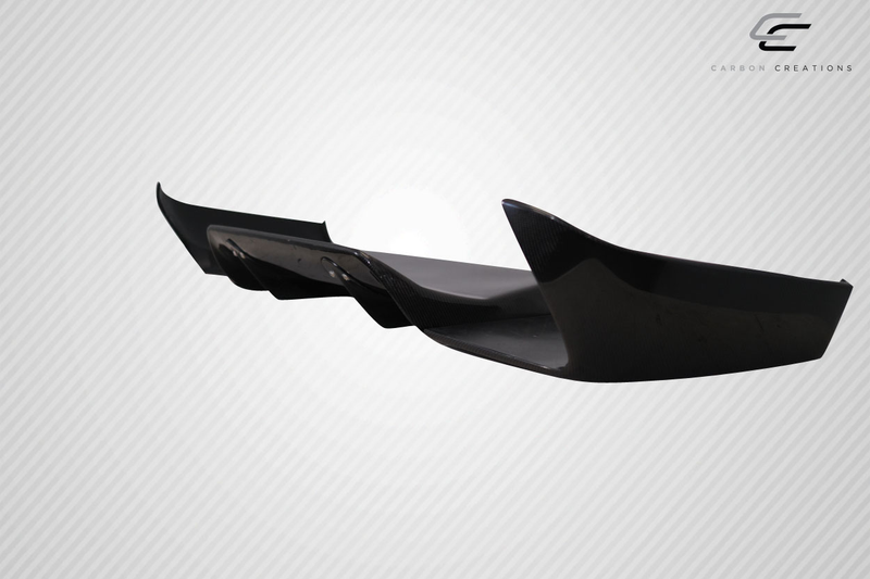 2015-2023 Dodge Challenger Carbon Creations Circuit Rear Diffuser - 3 Piece