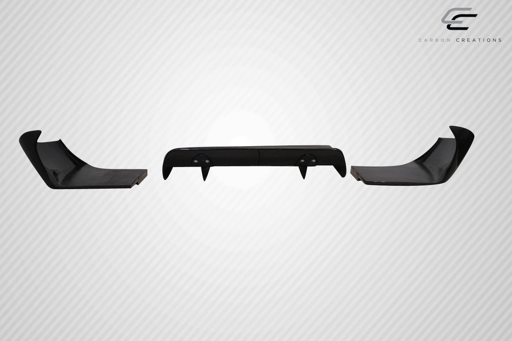 2015-2023 Dodge Challenger Carbon Creations Circuit Rear Diffuser - 3 Piece
