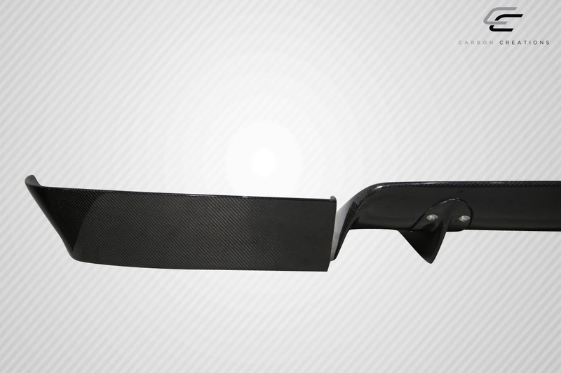 2008-2014 Dodge Challenger Carbon Creations Circuit Rear Diffuser - 3 Piece