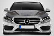 2015-2021 Mercedes C Class W205 Carbon Creations DriTech Black Series Look Hood - 1 Piece