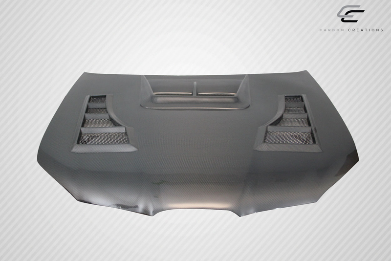 2006-2007 Subaru Impreza WRX STI Carbon Creations DriTech TS-1 Hood - 1 Piece