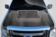 2009-2014 Ford F-150 Carbon Creations Raptor Look Hood - 1 Piece