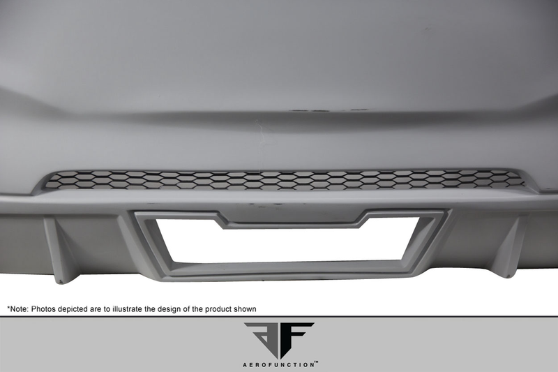2015-2019 BMW X6 F16 / X6M F86 AF-1 Rear Bumper ( GFK ) - 1 Piece (S)