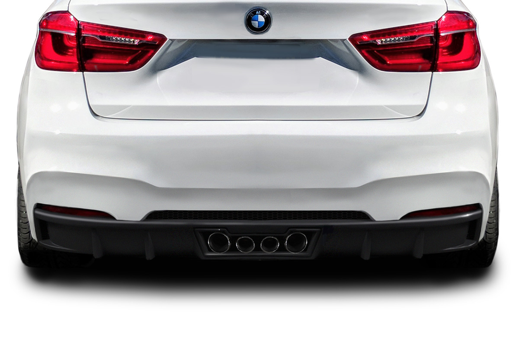 2015-2019 BMW X6 F16 / X6M F86 AF-1 Rear Bumper ( GFK ) - 1 Piece (S)