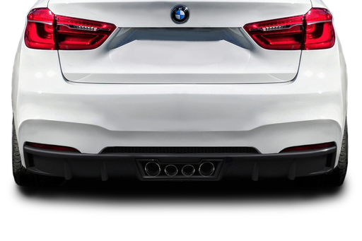 2015-2019 BMW X6 F16 / X6M F86 AF-1 Rear Bumper ( GFK ) - 1 Piece (S)